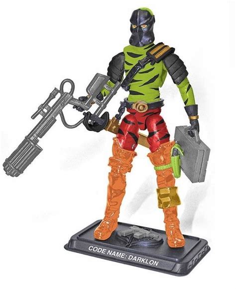 Darklon 375 Inch Scale Gi Joe Collectors Club Exclusive