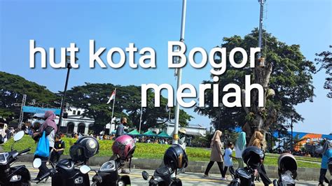 Bogor Hut Kota Bogor Dimeriakan Dgn Pencak Silat Dan Tari An Di Alun