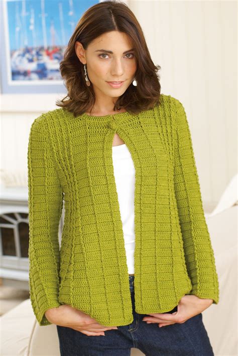 Jacket Crochet Pattern Free But You Can Also Crochet Lightweight