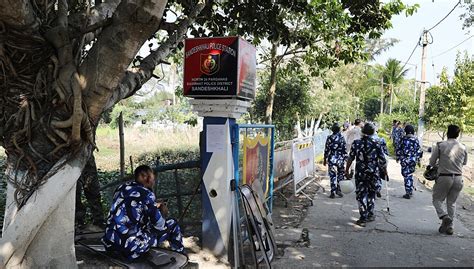 Fresh Protests Rock Restive Sandeshkhali Bjp S Locket Chatterjee