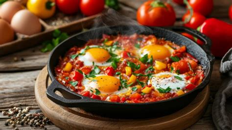 Piperade Basque Et Ses Ufs Au Piment D Espelette Cuisine Des Basques