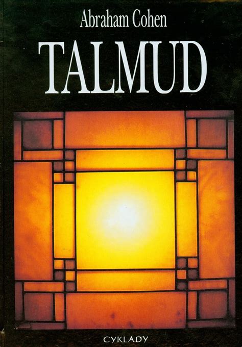 Talmud Cohen Abraham 9788386859009 Books