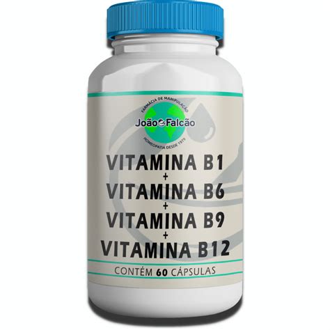 Vitamina B1 100Mg + Vitamina B6 100Mg + Vitamina B9 10Mcg + Vitamina ...