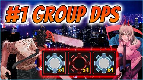 The Best Group DPS Unit In Anime Adventures Chainsaw Man Secret