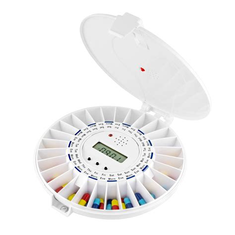 Automatic Pill Dispenser Solid or Clear Lid with VAT Relief – Tabtime ...