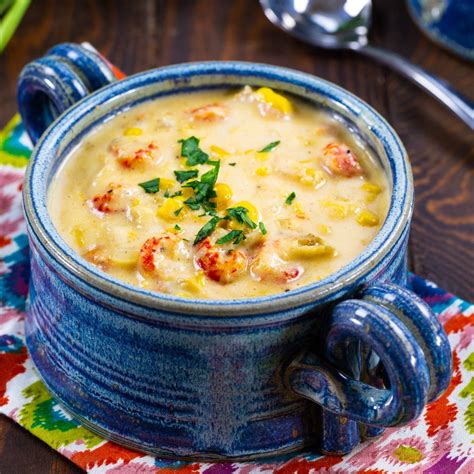 Corn and Crawfish Chowder - Spicy Southern Kitchen