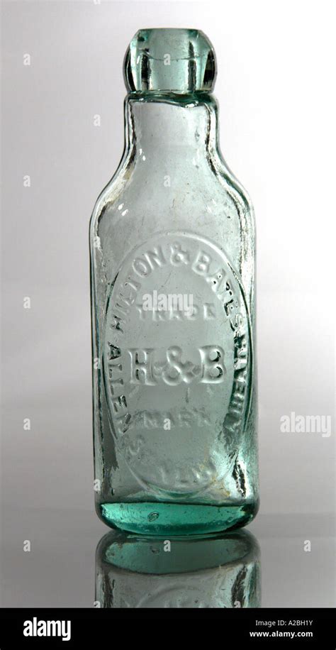Old Vintage Half Pint Beer Bottle Stock Photo Alamy