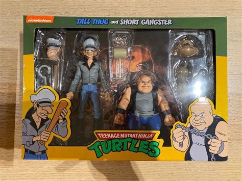 Neca Tmnt Tall Thug And Short Gangster Hobbies And Toys Toys And Games On