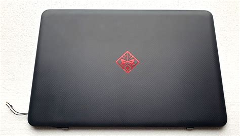 HP Omen 15 AX LCD Screen Top Rear Back Lid Cover And Hinge Covers