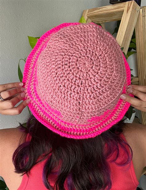 Barbie Crochet Bucket Hat Etsy