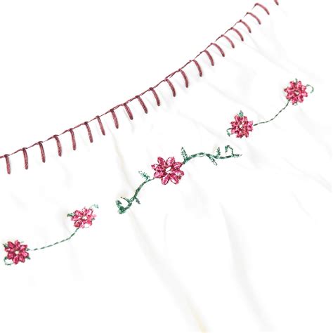 Frankies Bikinis Isabella Floral Embroidered Skirted Bikini White End Gb