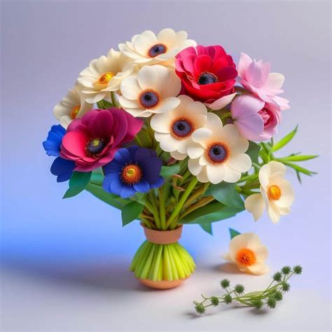 Купить букет анемонов от 5990 рублей в Москве с доставкой AlohaFlowers