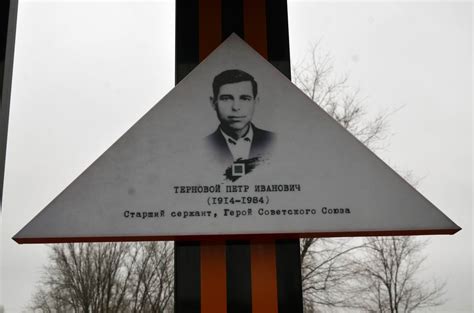 Герой Советского Союза Терновой Пётр Иванович :: Герои страны