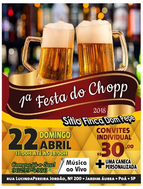 Festa Do Chopp Po Acentopo Acento