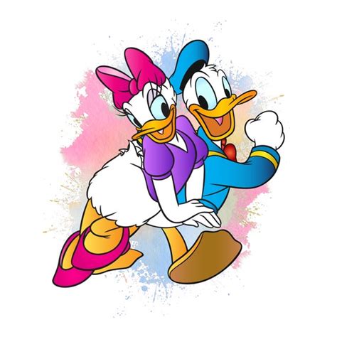 Pato Donald E Margarida - Pato Donald E Margarida Png