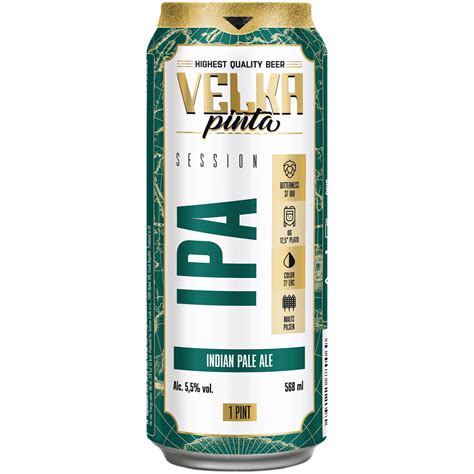 Пиво Velka Pinta Session IPA | отзывы