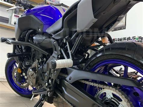 Купить б у Yamaha MT FZ инжектор передач в Томске синий naked bike года на Авто