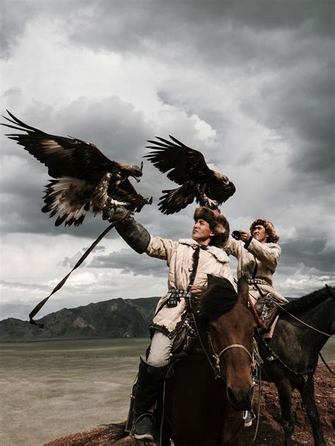 Eagle hunters, Mongolia. on Behance