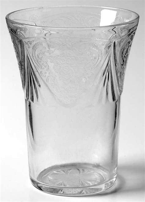 Royal Lace Clear Oz Flat Tumbler By Hazel Atlas Replacements Ltd