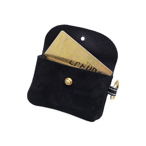 ARTS CRAFTSアーツアンドクラフツFLAP KEY CARD CASEフラップキー カードケースKUDU NAKED Blackブラック タイガースブラザース本店