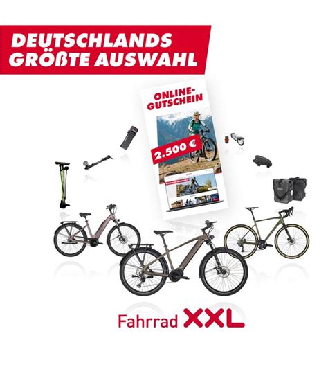 2 500 Euro Gutschein für Fahrrad XXL SPORT BILD FANMEILE