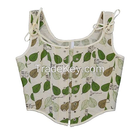 Lace Up Corset Top Plus Size Erotic Floral Women Corset Overbust Lingerie Victorian Fashion Drop