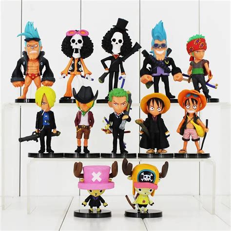 2 Styles Anime One Piece PVC Ação Figura Colecionável Toys Para