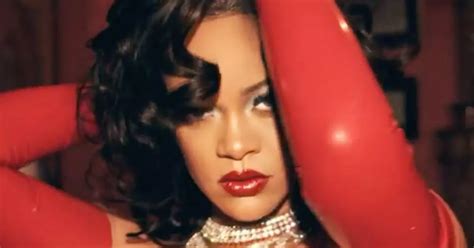 Rihanna Sets Pulses Racing In See Through Lingerie For Sizzling Bedroom Shoot Daily Star