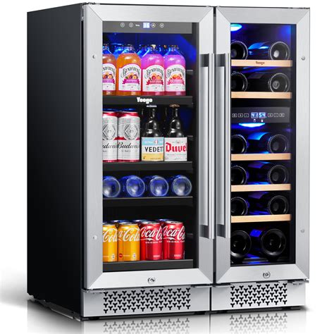 Yeego Wine Fridge Beverage Refrigerator Wine Beverage