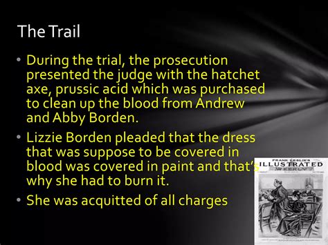 Lizzie borden case | PPTX | Death, Injury, or Military Conflict