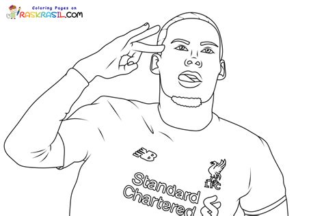 Virgil Van Dyke Colouring Pages