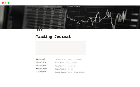 Trading Journal Template By MIka El Notion Marketplace