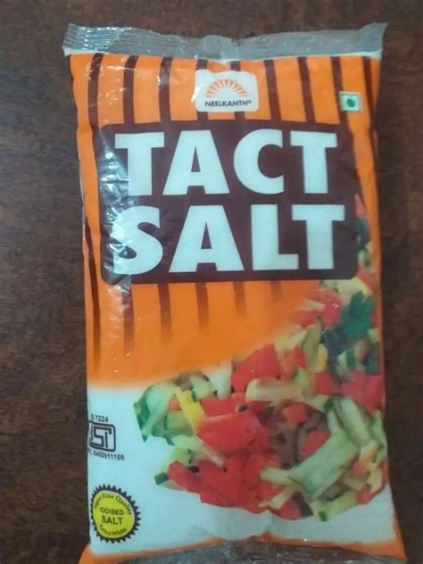 Neelkanth Pure White Tact Iodized Salt Packaging Type Packet