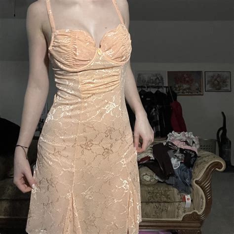 Rampage Cute Vintage Lingerie Dress Worn Depop