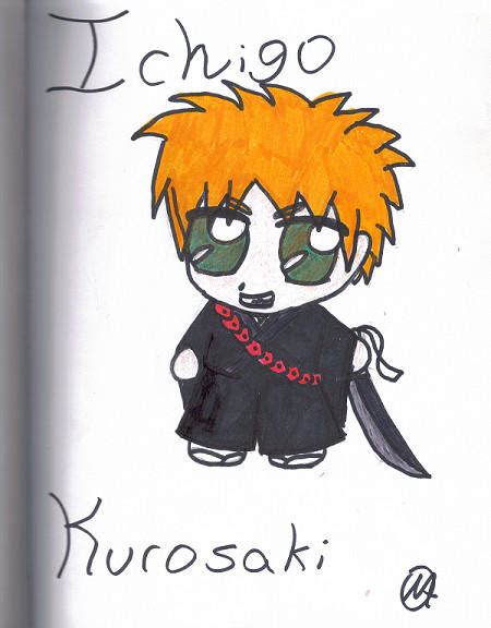 Chibi Ichigo Kurosaki By Xxnaomi Lukarixx On Deviantart