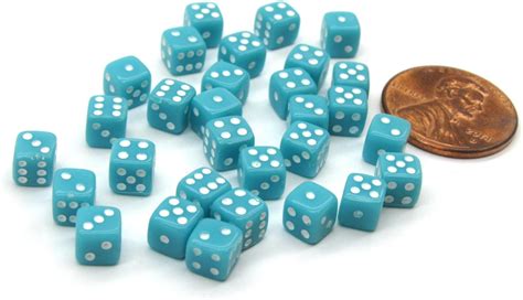 Koplow Games 30 Deluxe Round Cornered Six Sided D6 5mm 197