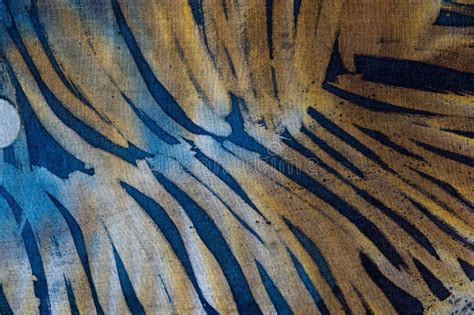 Feathers Hot Batik Background Texture Handmade On Silk Stock Photo Image Of Dots Abstract