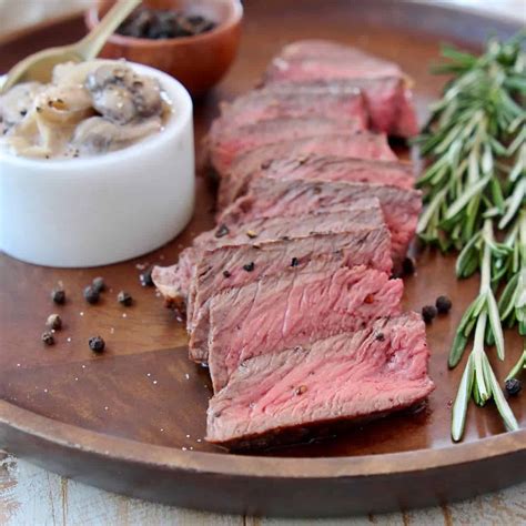 Wagyu Steak With Creamy French Onion Mushrooms