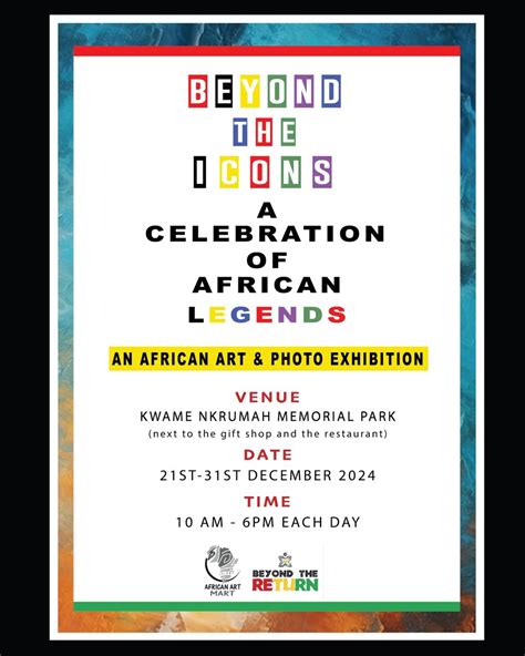 Excitement Builds For Beyond The Icons A Celebration Of African