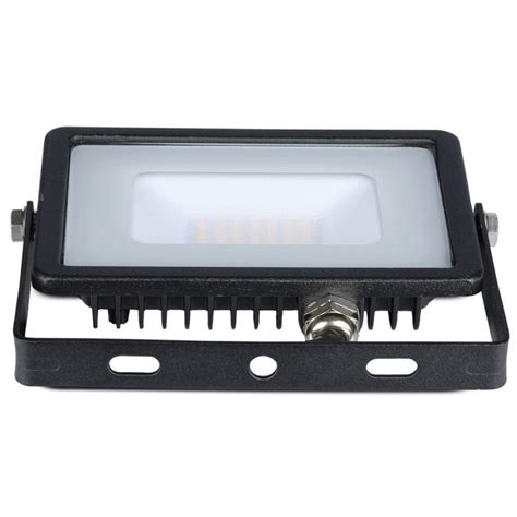 V TAC 20W LED Floodlight SMD SAMSUNG Chip Slim Black Body 4000K SKU 440