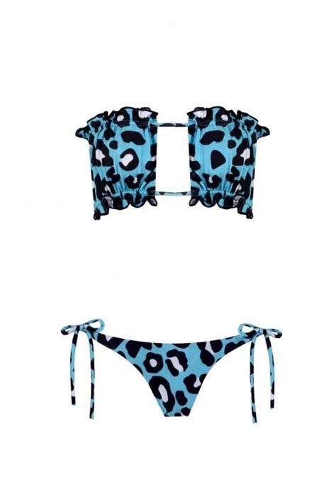Sun Blue Leo Bikini