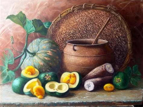 Natureza morta Rose Fernandes Artista Plástica Fruit painting