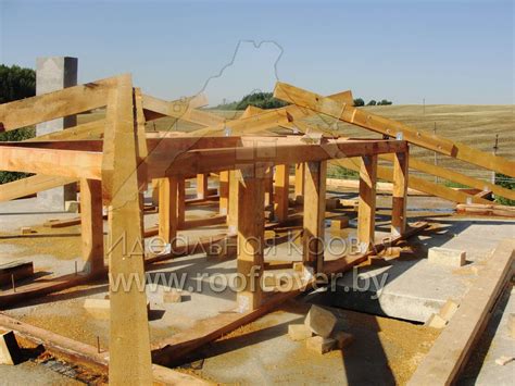 Монтаж Четырёхскатной крыши мягкой черепицей Shinglas