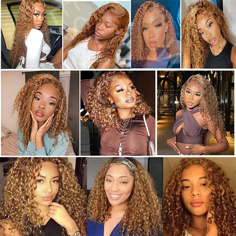 Honey Blonde Hair Curly