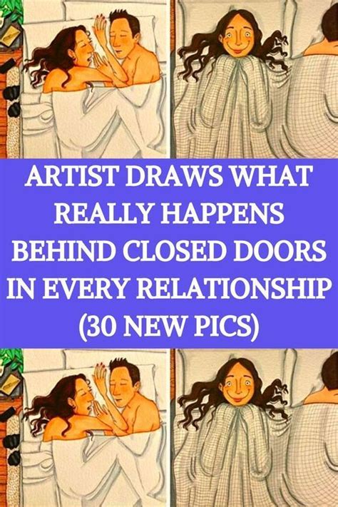 Artist Draws What Really Happens Behind Closed Doors In Every