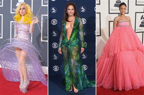 Rihanna White Dress Grammys
