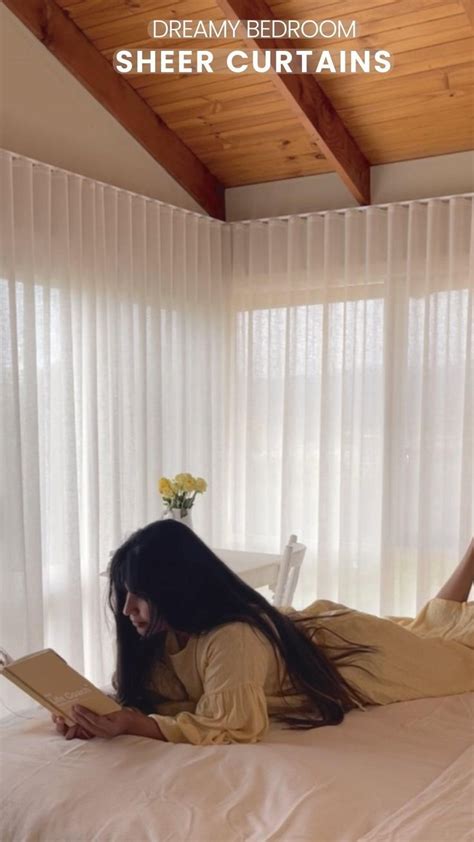 Dreamy Vibes With Sheer Curtains Watch How Our Sheer Curtains Transform