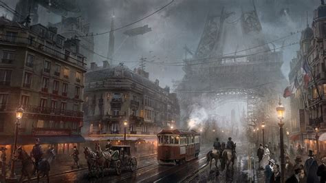 Deviantart Steampunk Airships Victorian Fantasy Art Hd Wallpaper