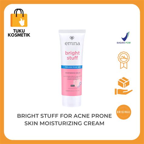 Emina Bright Stuff For Acne Prone Skin Moisturizing Cream 20ml Lazada