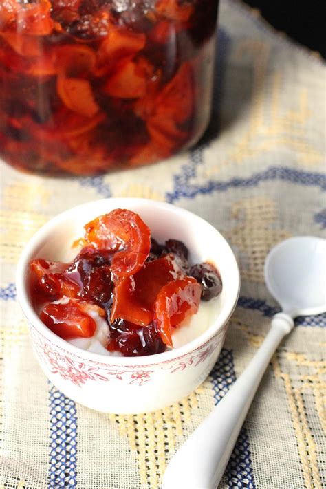 Un Peu Gay Dans Les Coings Confiture De Coings Et De Canneberges